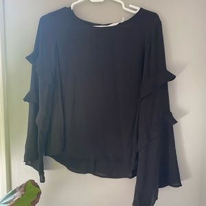 NWT Black Lush Blouse